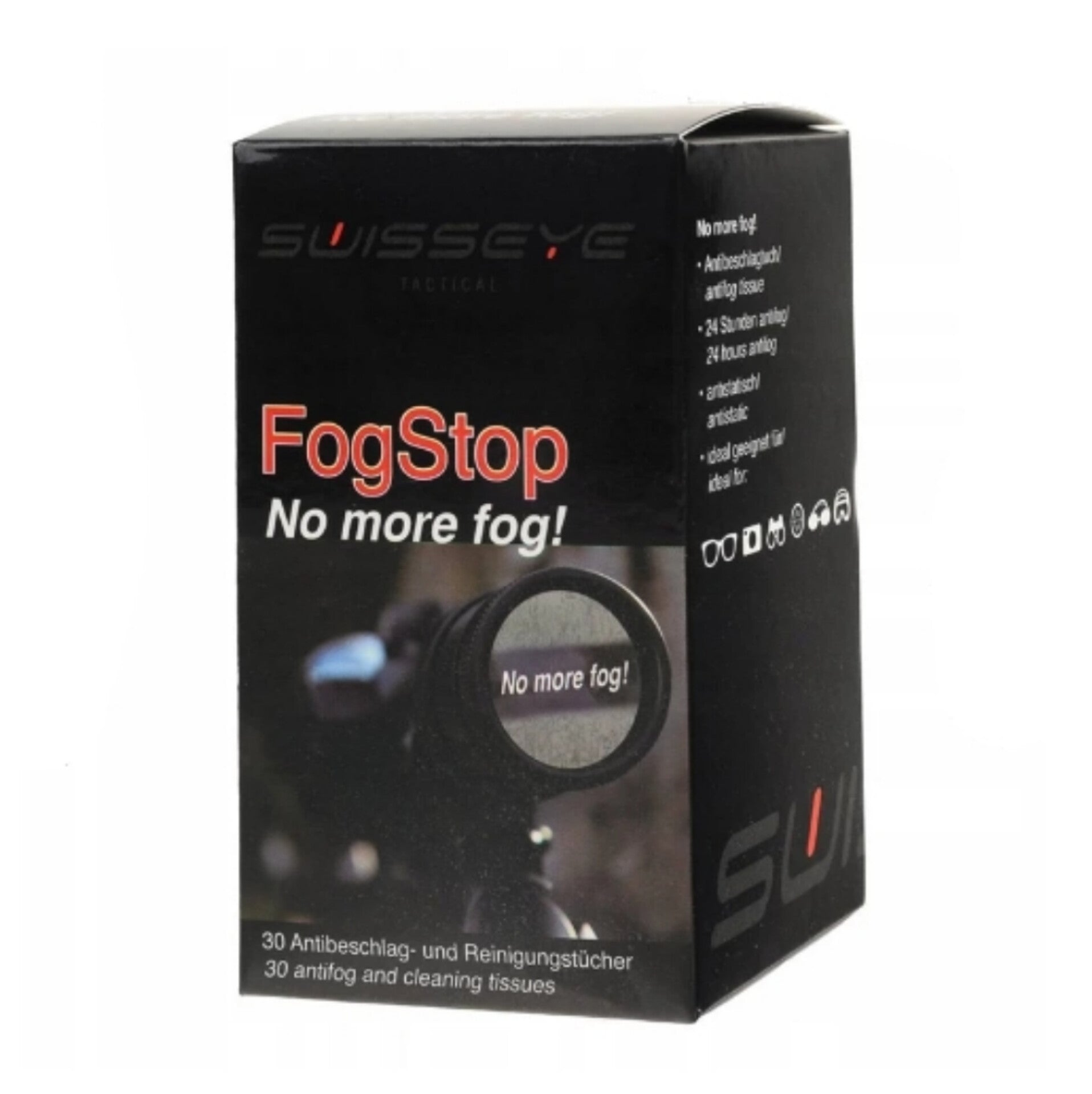 Swisseye - Fog Stop Wipes (30 pcs.)