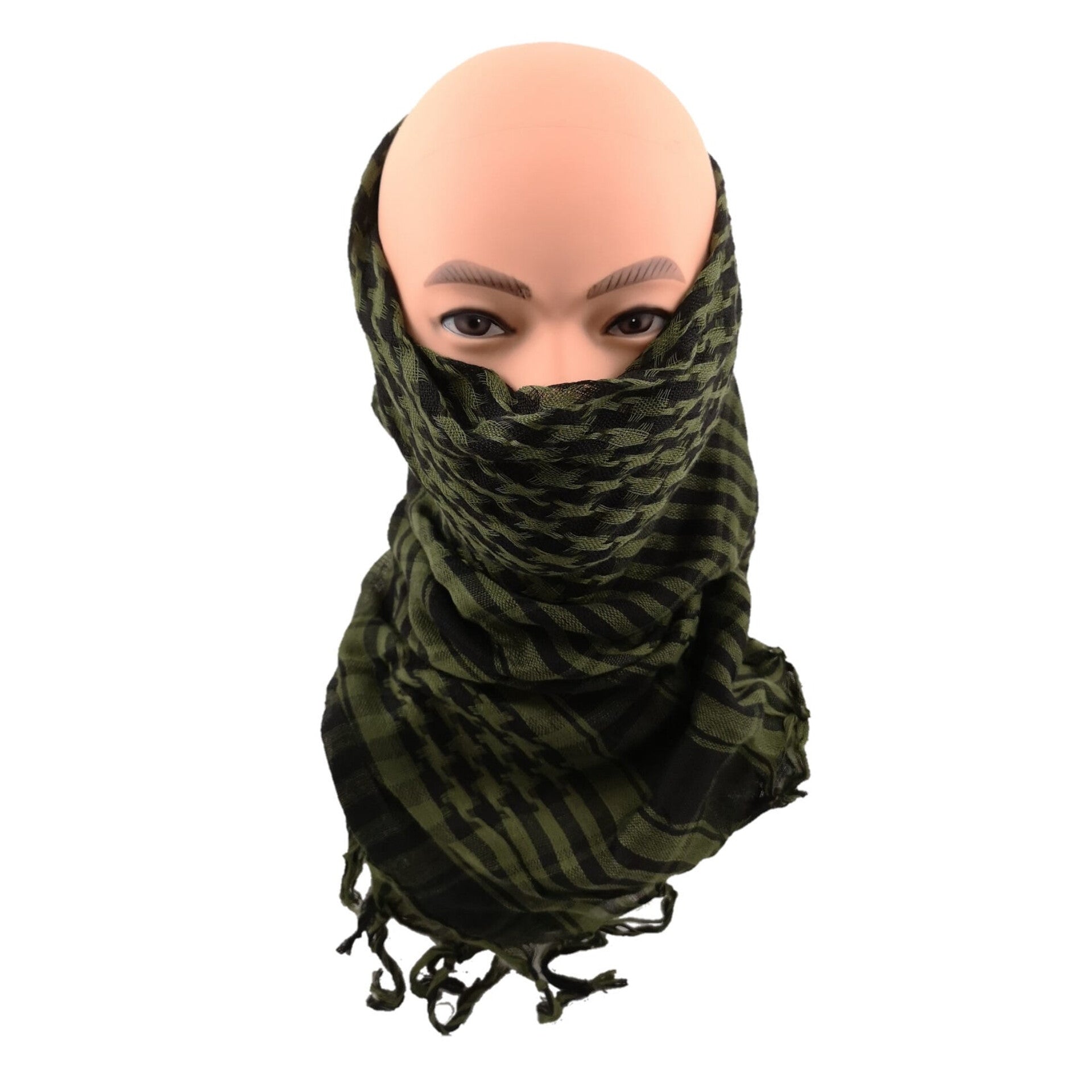 Shemagh - Oliv/Black