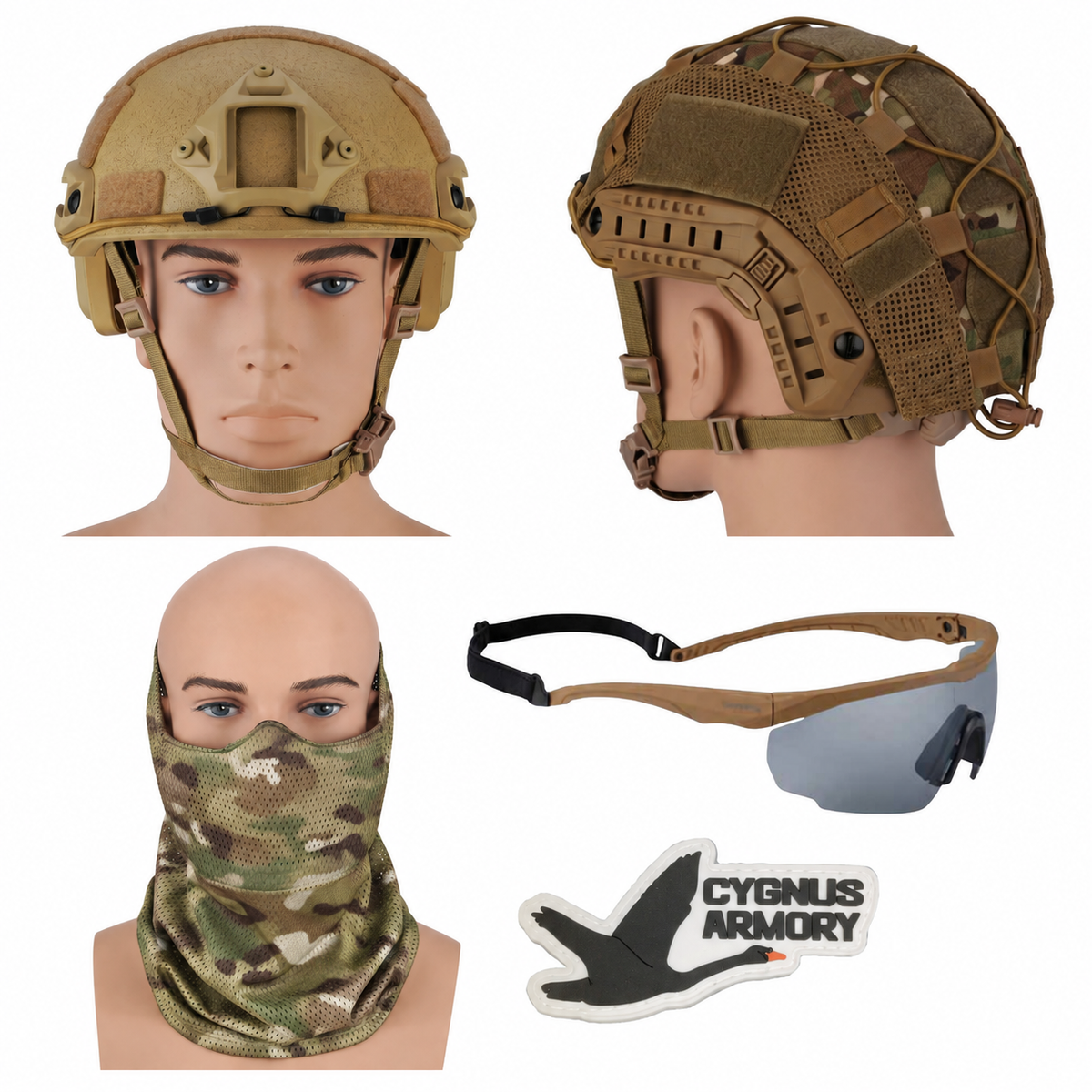 Airsoft Head Protection Bundle