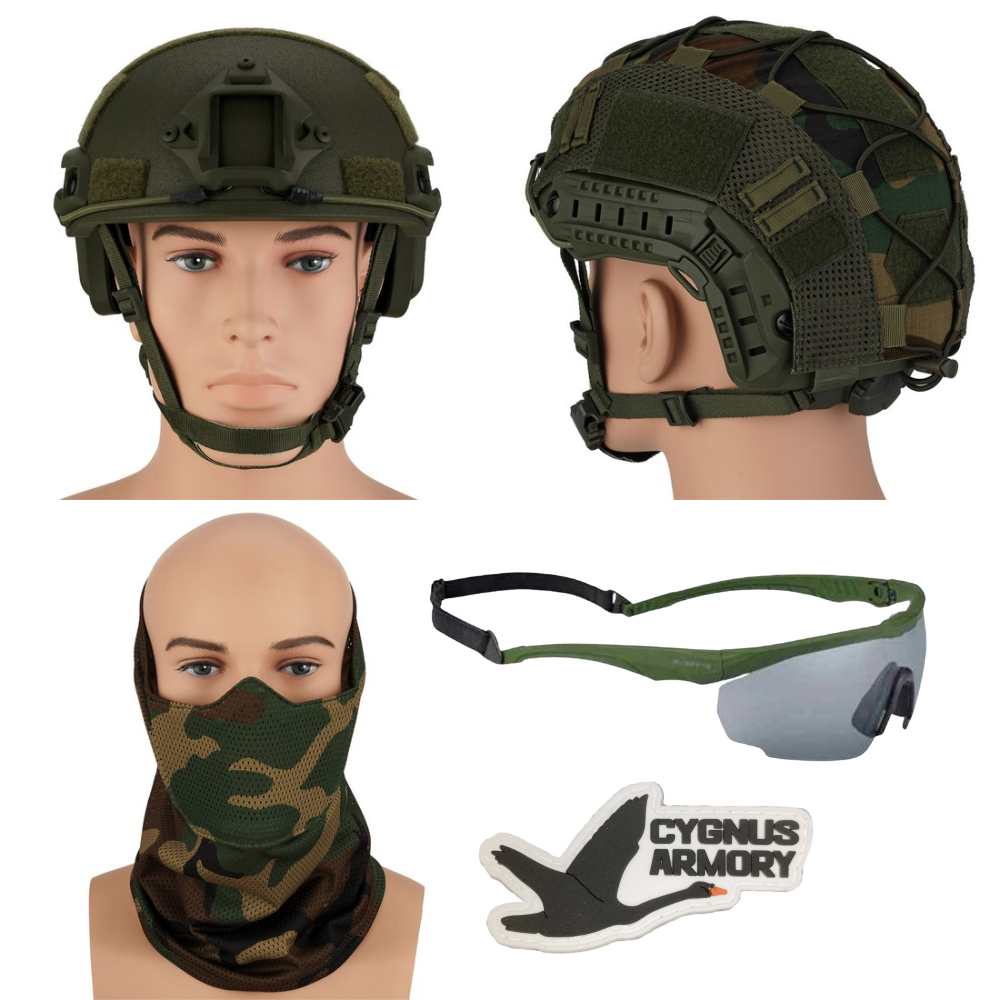 Airsoft Head Protection Bundle