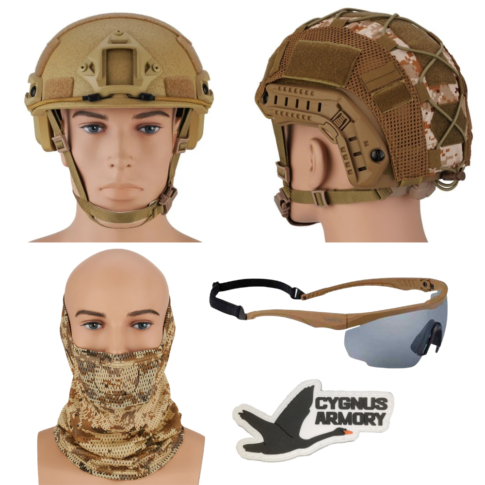 Airsoft Head Protection Bundle