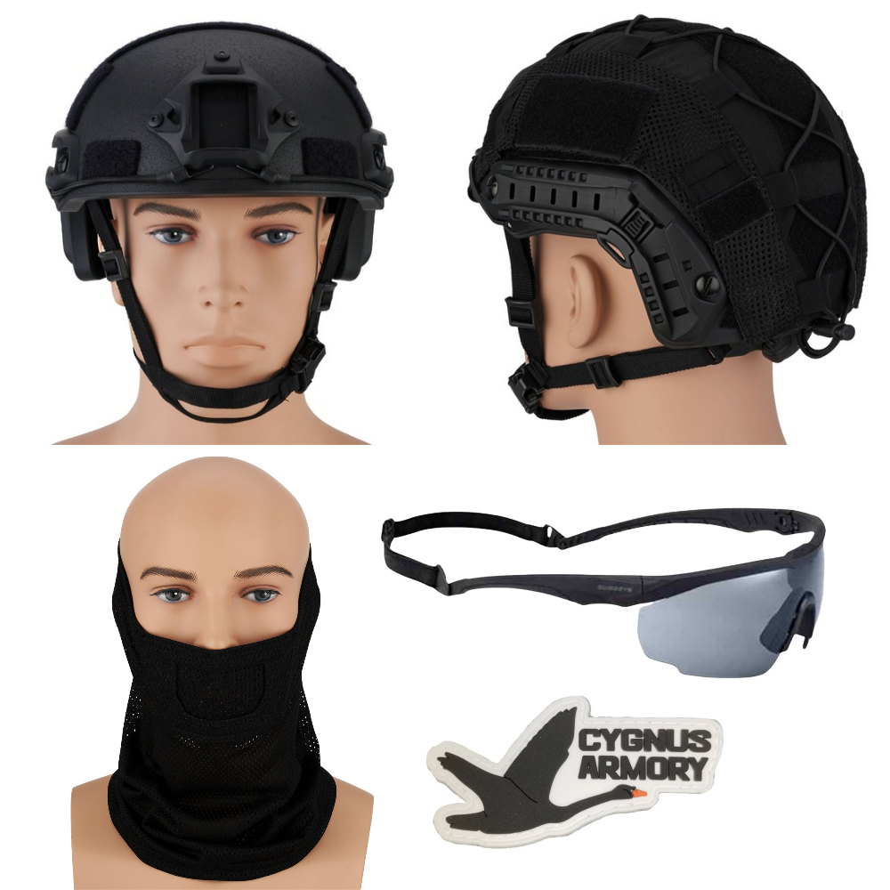 Airsoft Head Protection Bundle Airsoft Head Protection Bundle