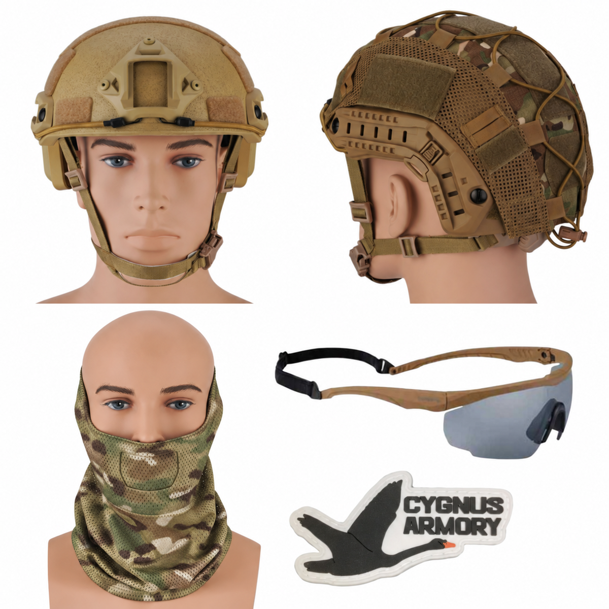 Airsoft Head Protection Bundle