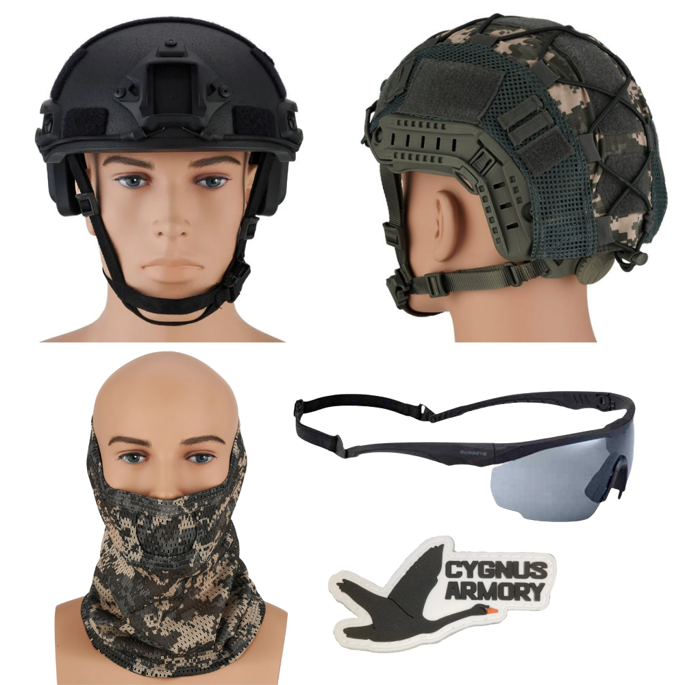 Airsoft Head Protection Bundle