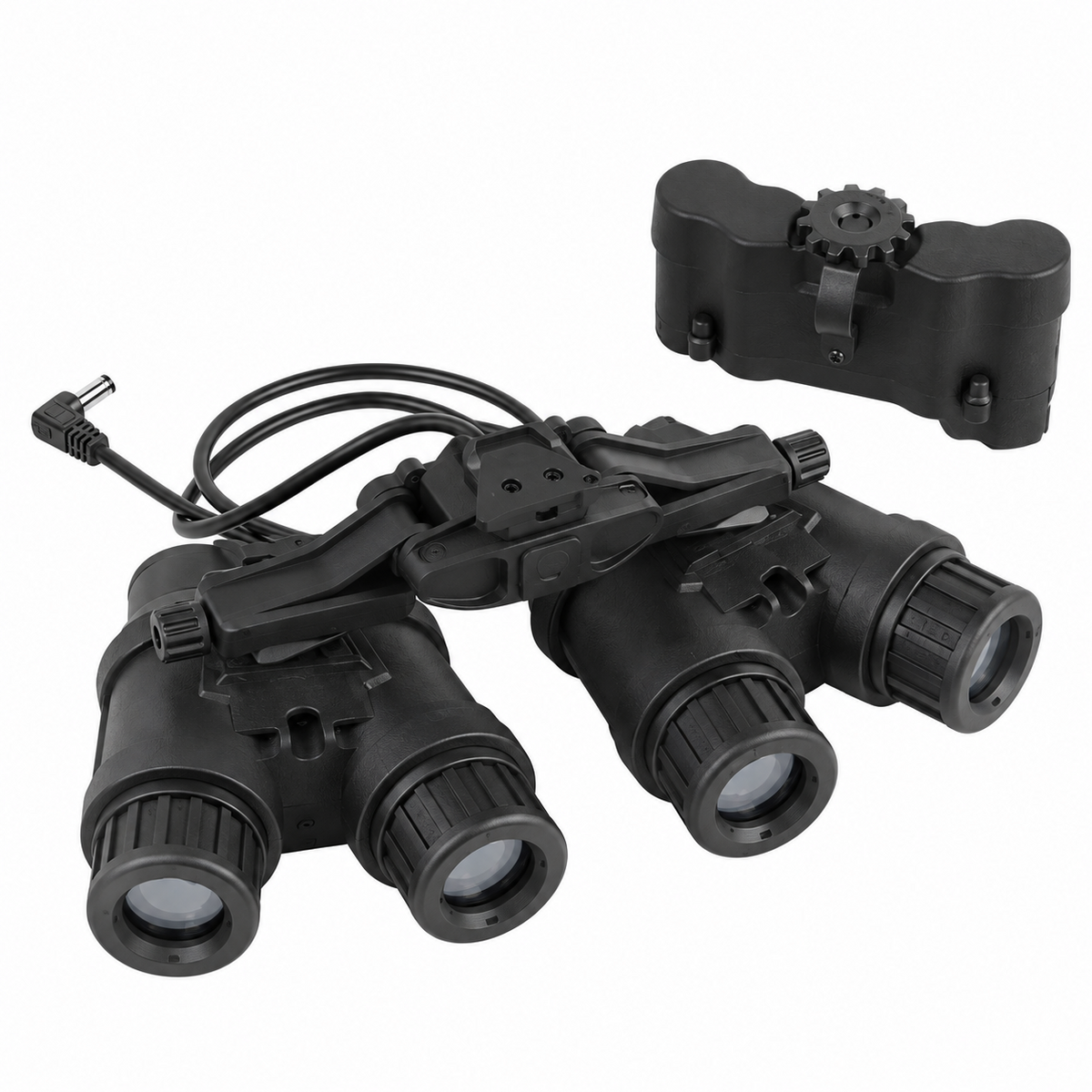 Cygnus Armory GPNVG-18 Dummy in Black with cable and dummy battery-pack housing
