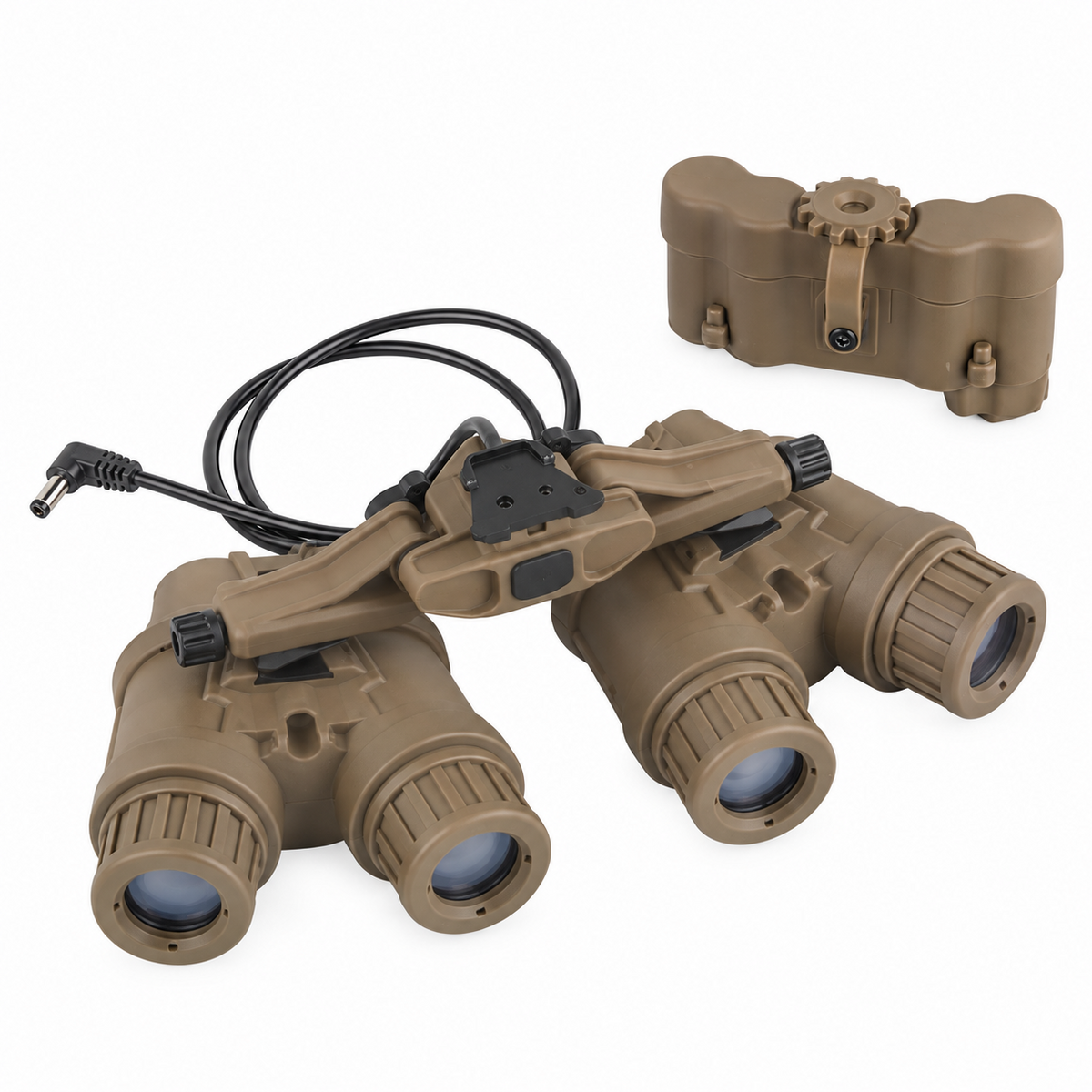 Cygnus Armory GPNVG-18 Dummy in Tan with cable and dummy battery-pack housing